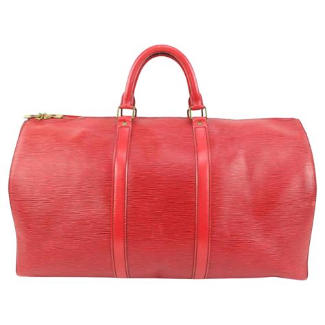 red epi bandouliere duffle